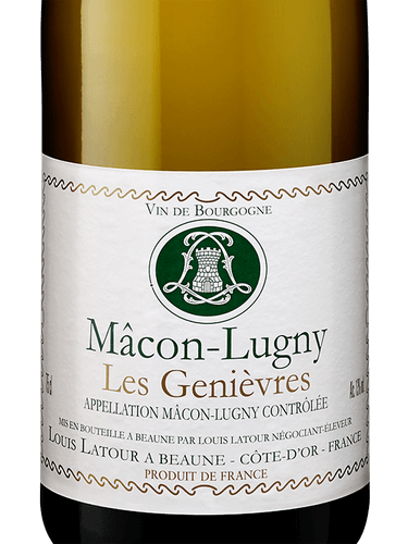 Louis Latour  Macon Lugny  Les Genievres