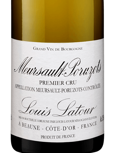 Louis Latour  Meursault Poruzots 1er Cru