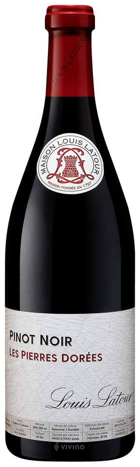 Louis Latour  Pinot Noir  Les Pierres Dorees