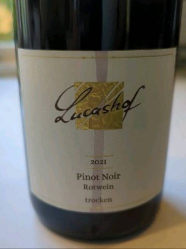 Lucashof Pfalz Pinot Noir 2021