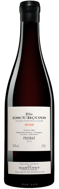 Mas Martinet Els Escurcons Priorat Tinto 2019