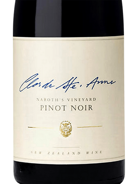 Millton 20 Clos de St Anne Naboths Pinot Noir TABLE RED