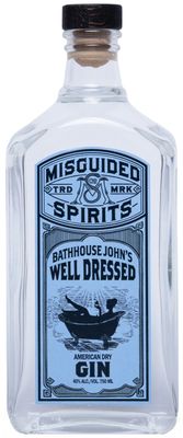 Misguided Bathhouse Johns Well Dressed Gin  80Pf 1L