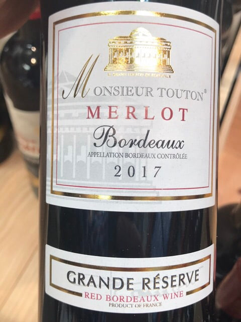 Monsieur Touton  Merlot Grande Reserve