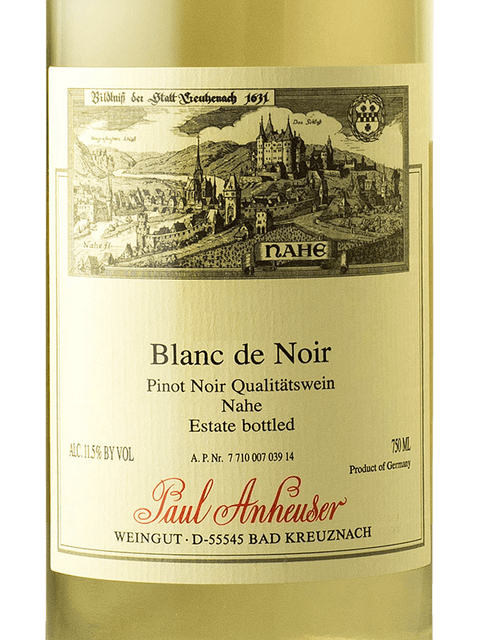 Paul Anheuser Blanc De Noir  750Ml