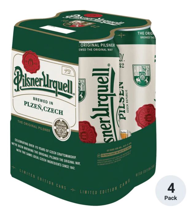 Pilsner Urquel 4 Pk