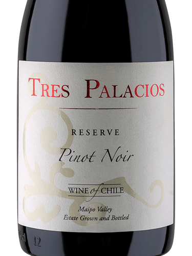 Pinot Noir Reserva Tres Palacios 2022