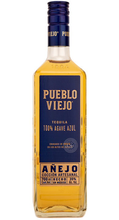 Pueblo Viejo Anejo 100  Agave Tequila 80 Prf 750Ml