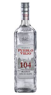 Pueblo Viejo Blanco 104 100 Agave Tequila 104 Prf 1.0L