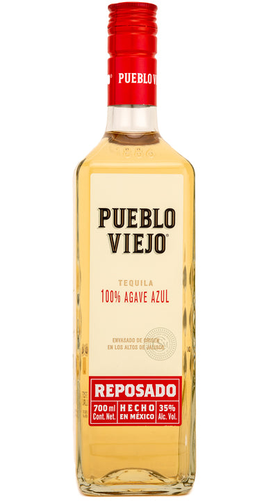 Pueblo Viejo Reposado 100 Agave Tequila 80 Prf  1.75L