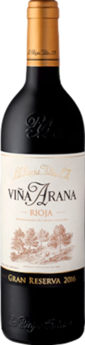 Rioja Gran Reserva Vina Arana La Rioja Alta 2016