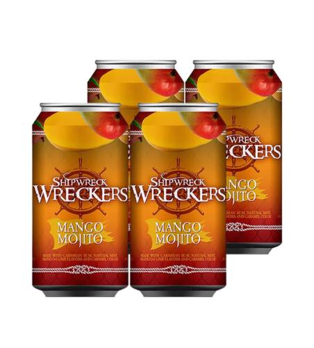 SHIPWRECK MANGO MOJITO 4PK CANS