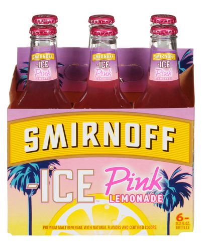 SMIRNOFF ICE 6 PK PINK LEMONADE