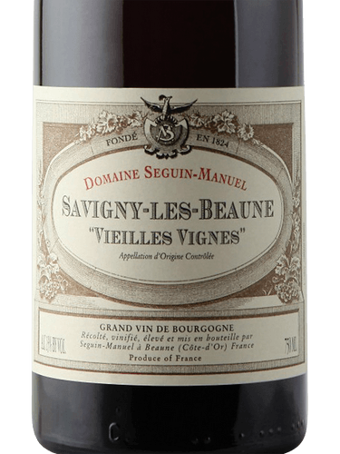 Seguin Manuel Domaine Savigny Les Beaune Vieilles Vignes 750Ml