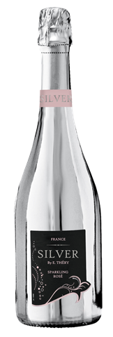 Silver By E. Thery  Sparkling Rose