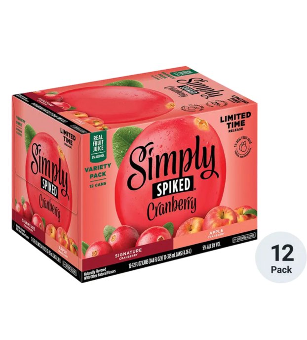 Simply Cranberry 7oz Cans