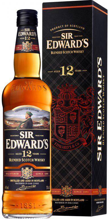 Sir Edward's  Blended Scotch Whisky  12 Year