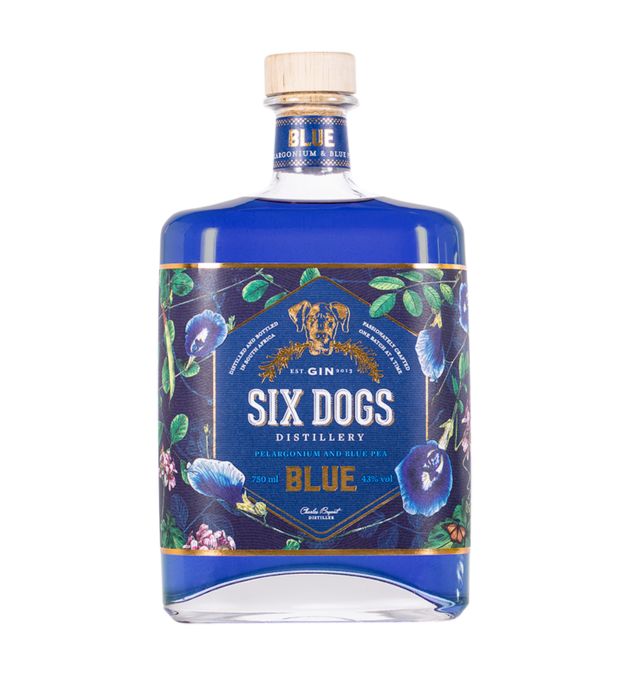 Six Dogs  Blue Gin