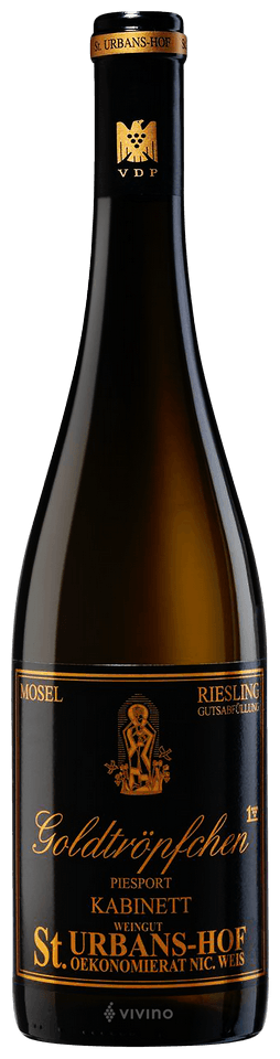 St Urbans Hof Spatlese Piesporter Goldtröpfchen Piesport Riesling 2021