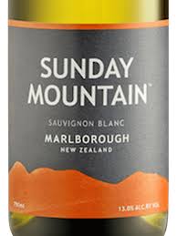 Sunday Mountain Marlborough Sauvignon Blanc 2023