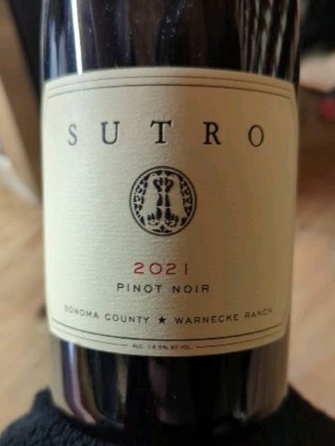 Sutro  Pinot Noir