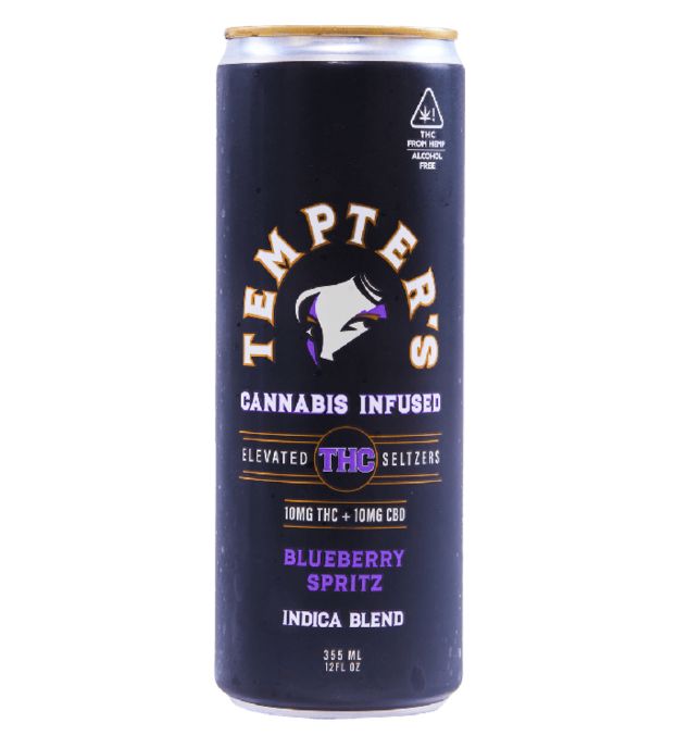 Tempters Cannibus Infused Blueberry Spritz