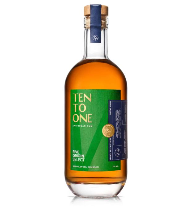 Ten To One Five Origin Dark Rum  92Pf 750Ml