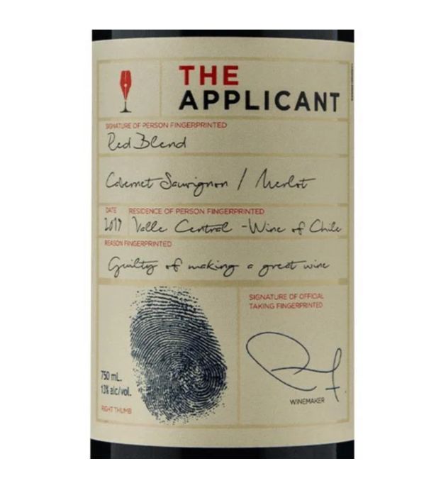 The Applicant Central Valle Red Blend 2023