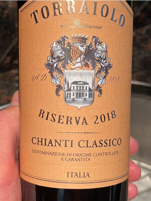 Torraiolo  Chianti Classico Riserva (new label)