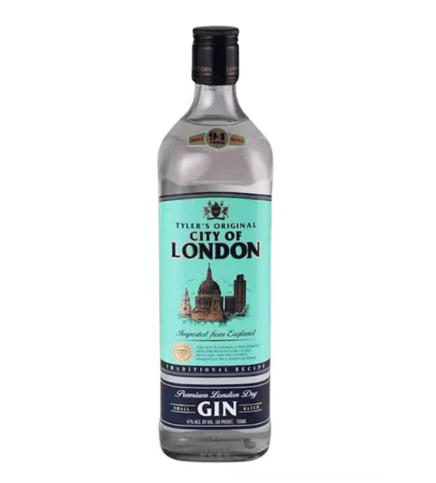 Tyler'S City Of London Gin  1.0L