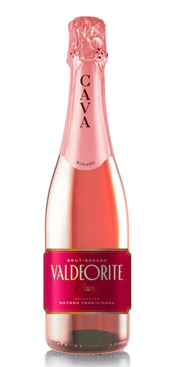 Valdeorite Spain Rose Brut Cava