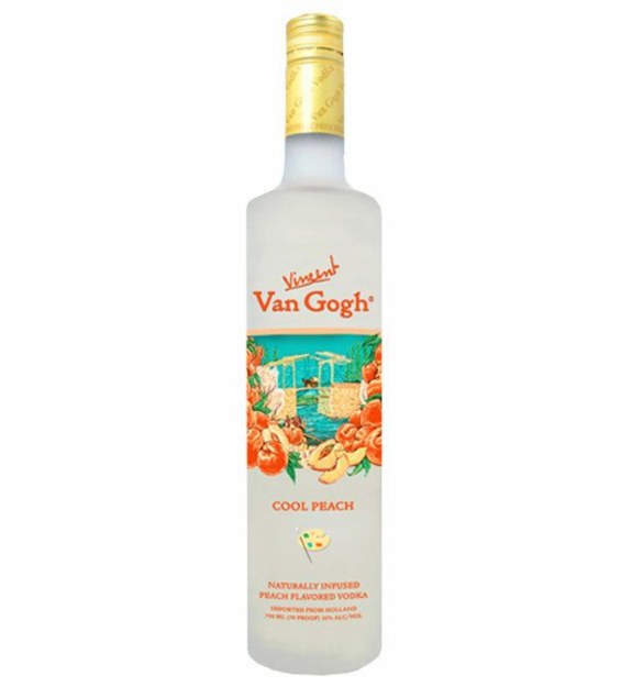 Van Gogh Peach Vodka 750ML