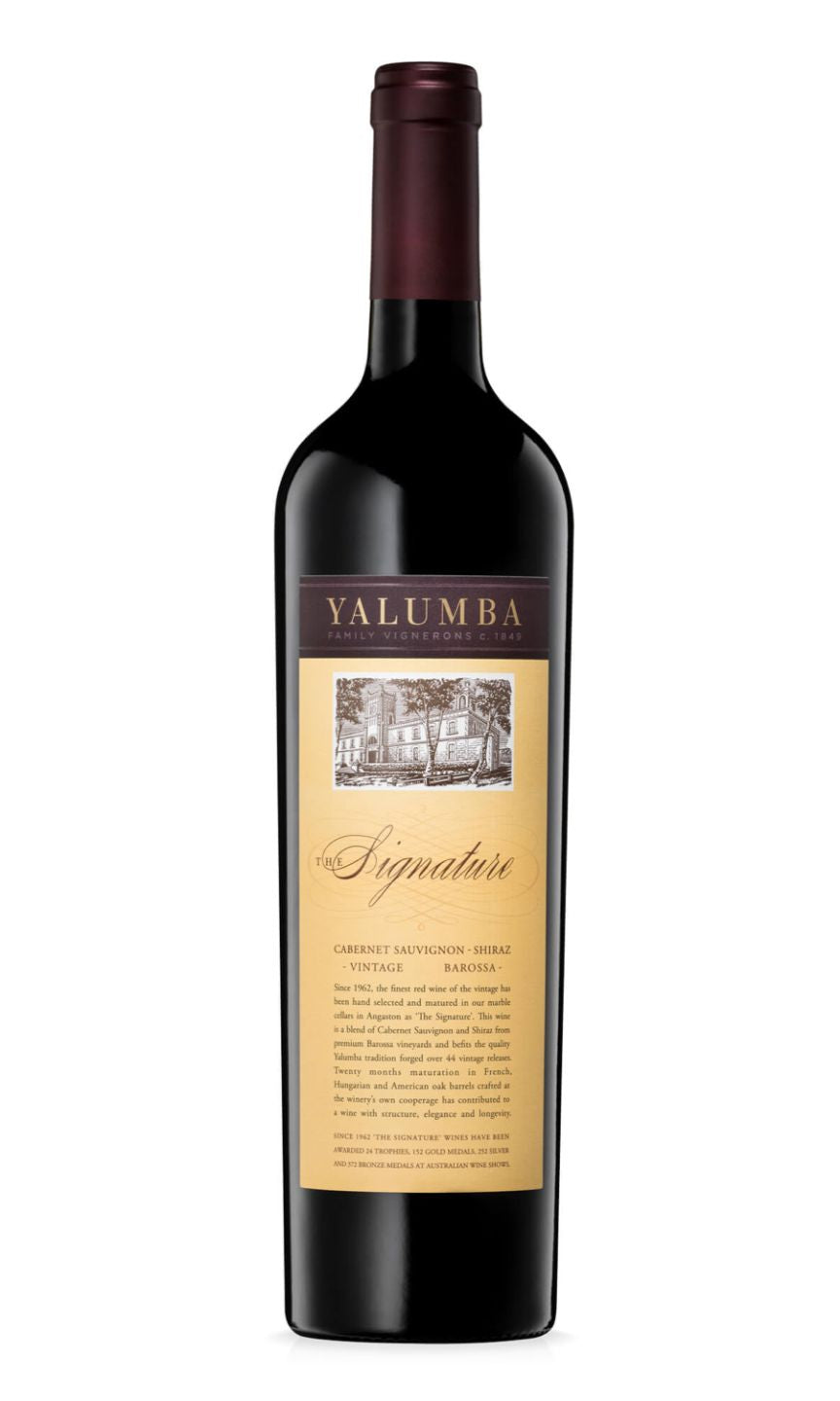 Yalumba The Signature Shiraz Cabernet Sauvignon  Signed 1.5L