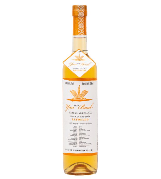 Yuu Baal Reposado Espadin Mezcal 80 Pf 750Ml