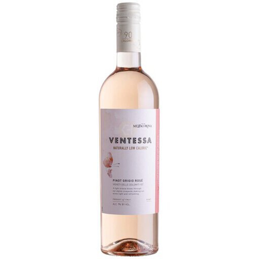 Mezzacorona Ventessa Pinot Grigio Rose Naturally Low Calorie 2022 | Liquor Cave