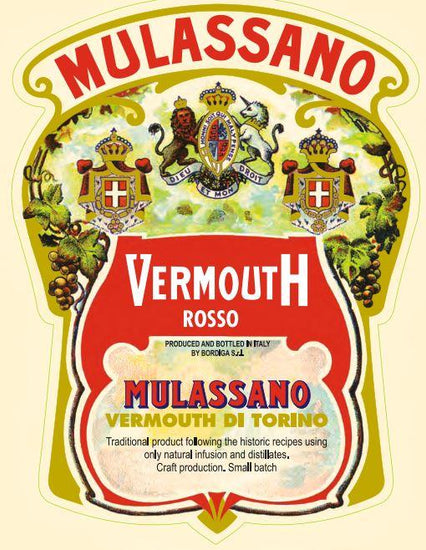 Mulassano Vermouth Di Torino Rosso, Liquor Cave