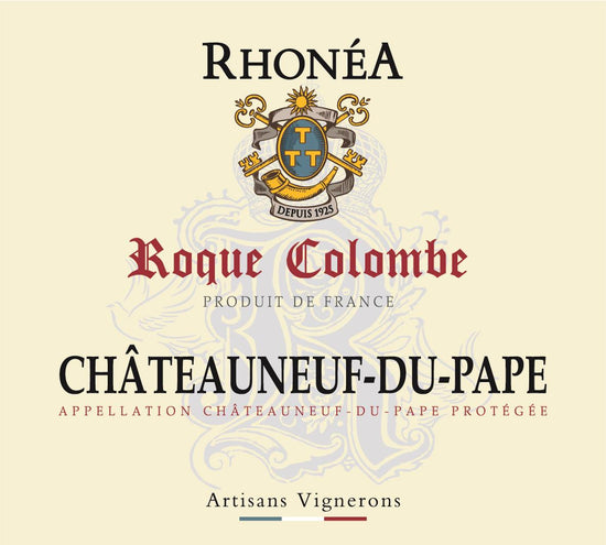 Rhonéa Châteauneuf-du-Pape Roque Colombe Rouge, Liquor Cave