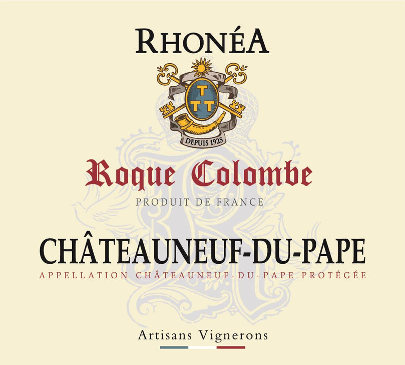 Rhonéa Châteauneuf-du-Pape Roque Colombe Rouge, Liquor Cave