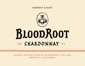 BloodRoot Wines Chardonnay Sonoma Coast, Liquor Cave