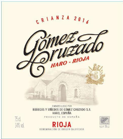 Gomez Cruzado Rioja Crianza, Liquor Cave