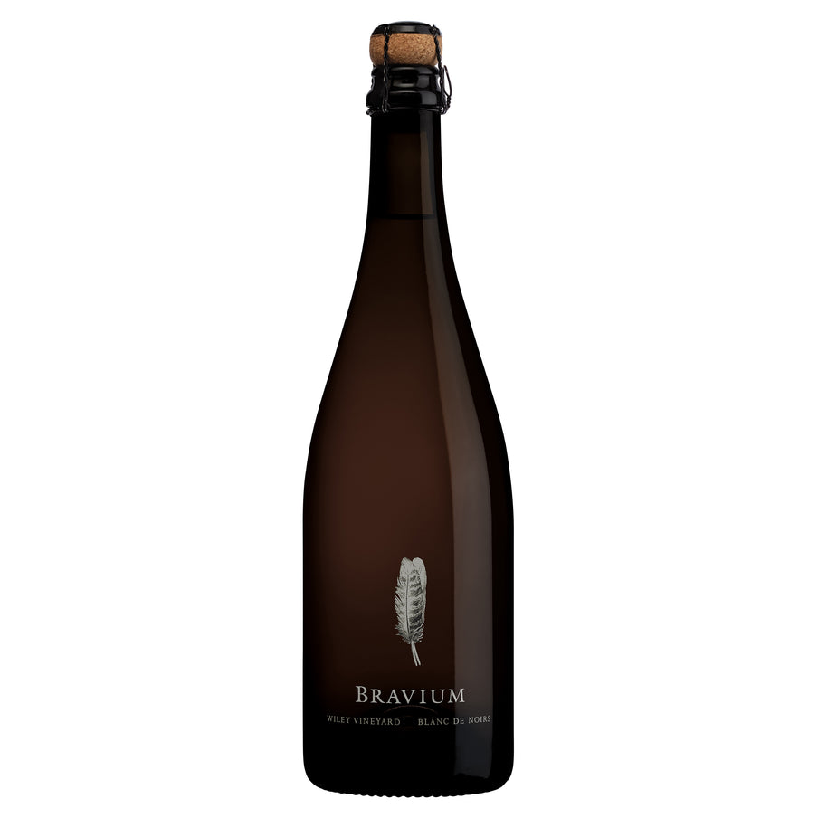 Bravium Blanc De Noir Brut 2019 Wiley Vineyard  | Liquor Cave