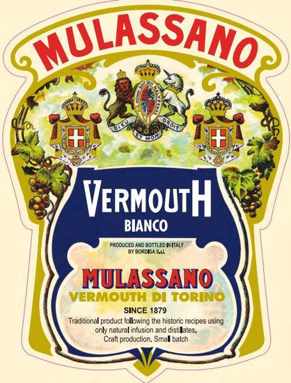 Mulassano Vermouth Di Torino Bianco, Liquor Cave