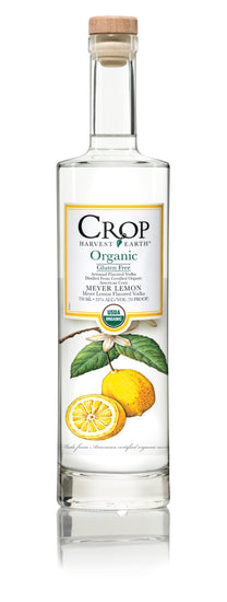 Crop Harvest Earth Organic Meyer Lemon Vodka 80 | Liquor Cave