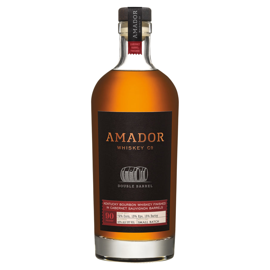 Amador Double Barrel Whiskey Company Low Rye Bourbon + Cabernet Barrel Finish K | Liquor Cave