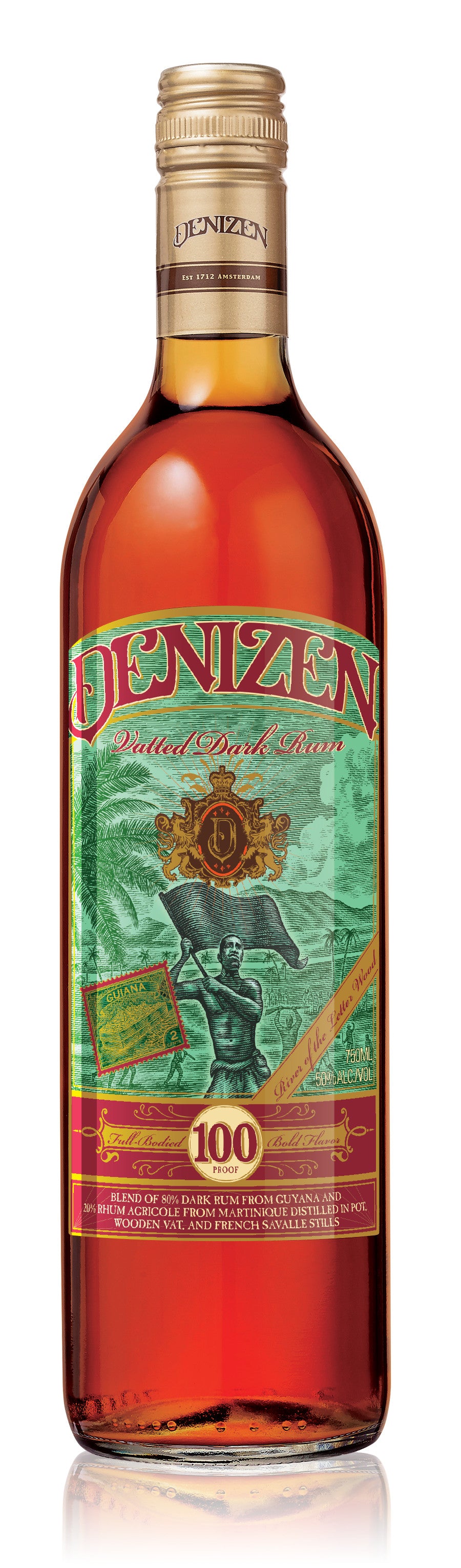 Denizen Vatted Dark Rum  | Liquor Cave