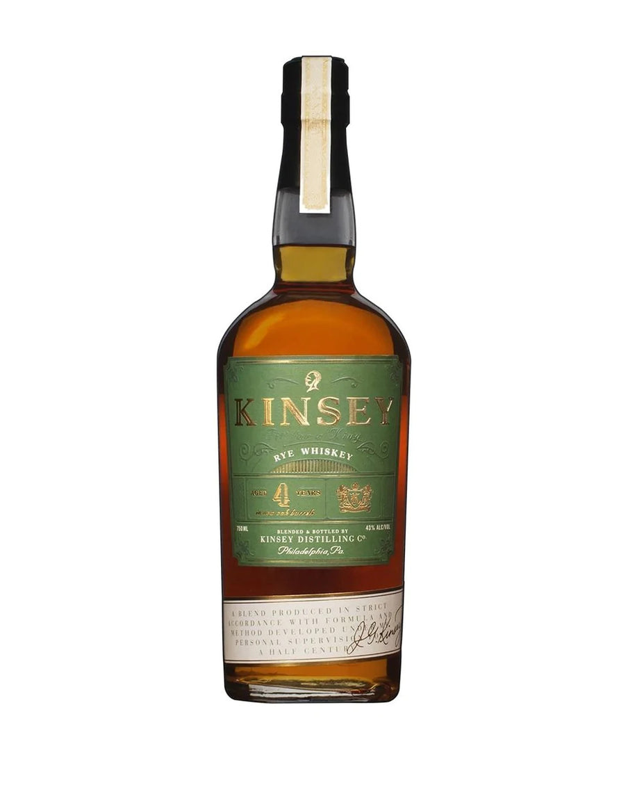 Kinsey 4 Year Rye Whiskey  | Liquor Cave