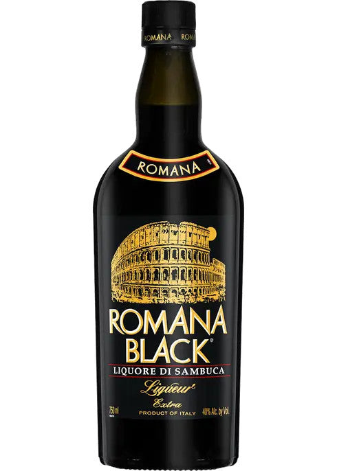 Romana Black Sambuca 80º 750ml  | Liquor Cave