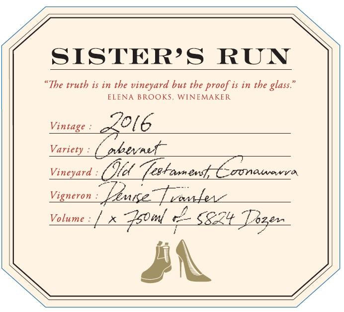 Sister's Run Cabernet Sauvignon Old Testament Coonawarra, Liquor Cave