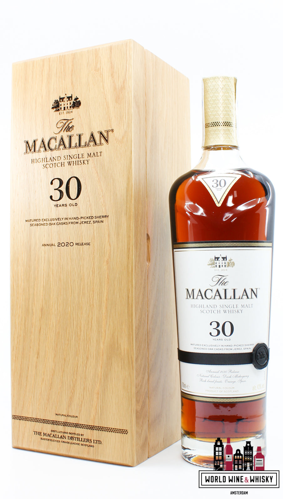 Macallan 30 Year Old Sherry Oak | Liquor Cave