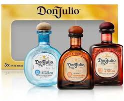 Don Julio Blanco + Reposado + Anejo Gift Pack 3-375Ml